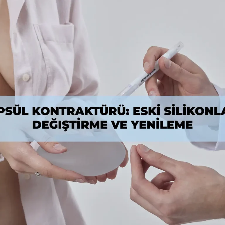 Kapsül kontraktürü nedeniyle meme protezi yenileme süreci ve estetik görünüm