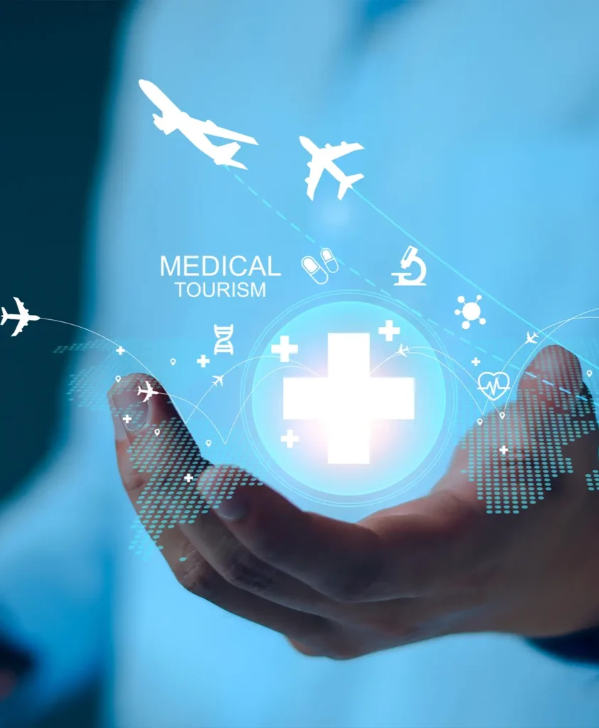Comprehensive medical tourism experience in Turkey, combining advanced treatments with VIP transportation, translation services, and patient-centered support for comfort and convenience.