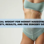 Mommy Makeover consultation in Turkey focusing on ideal weight, safety, expected results, and pre-surgery preparation for optimal outcomes.