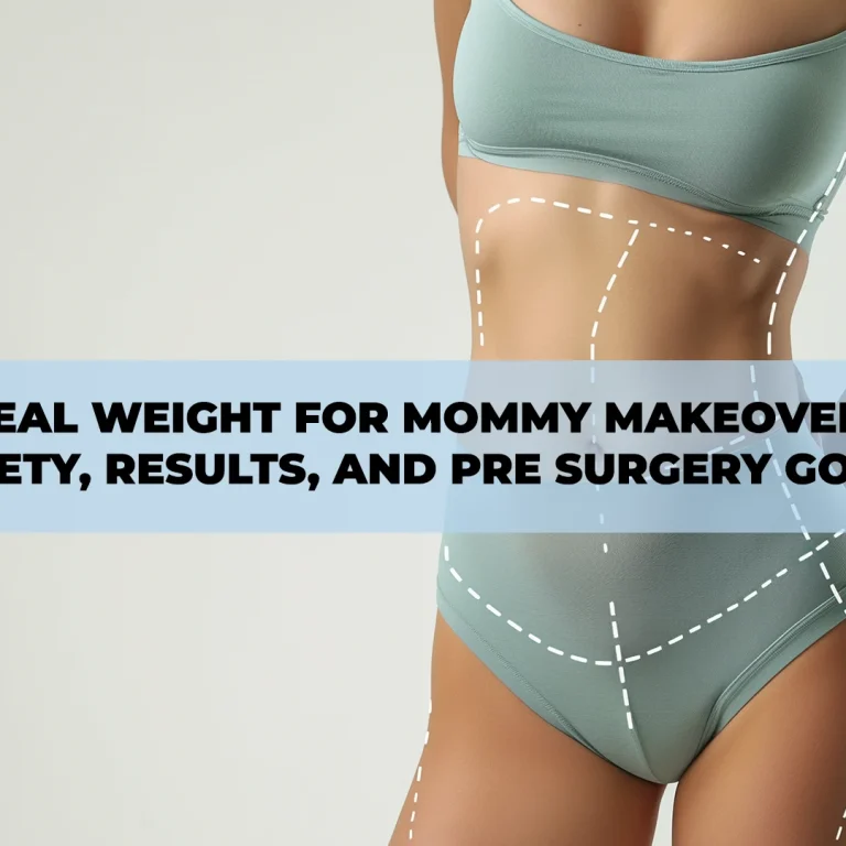 Mommy Makeover consultation in Turkey focusing on ideal weight, safety, expected results, and pre-surgery preparation for optimal outcomes.